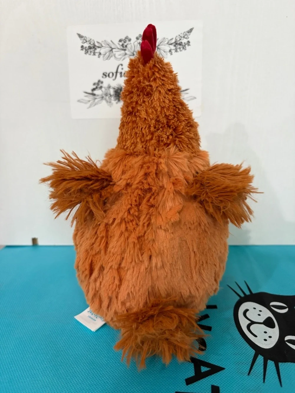 AUTHENTIC❗️Jellycat Cecile chicken- New Edition NWT- Dust Bag